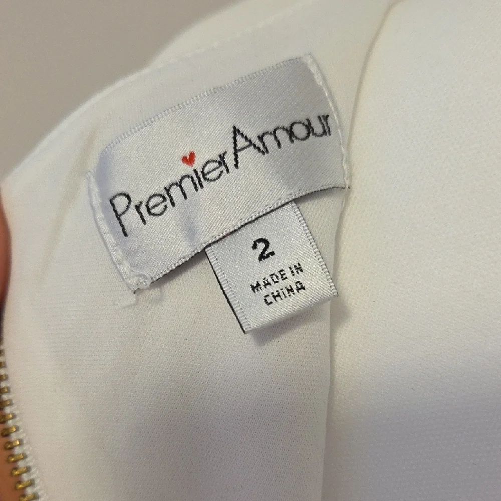 Premier Amour Sheath Midi Dress for Cocktail. Sz 2 - Picture 2 of 7